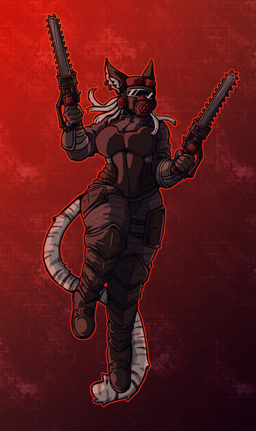 Zamara, OC giveaway art