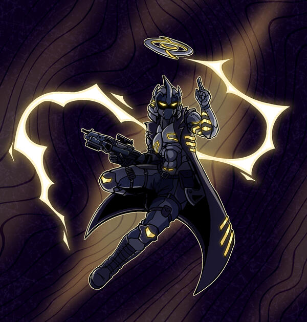 SilencerBot Commission art