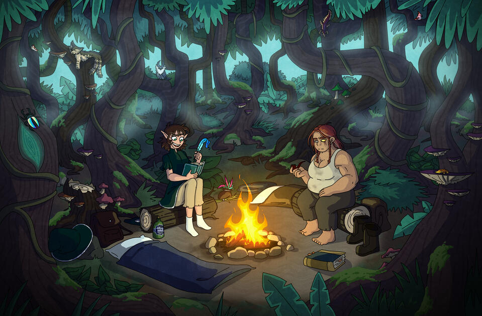 Veridia art of some cool girls